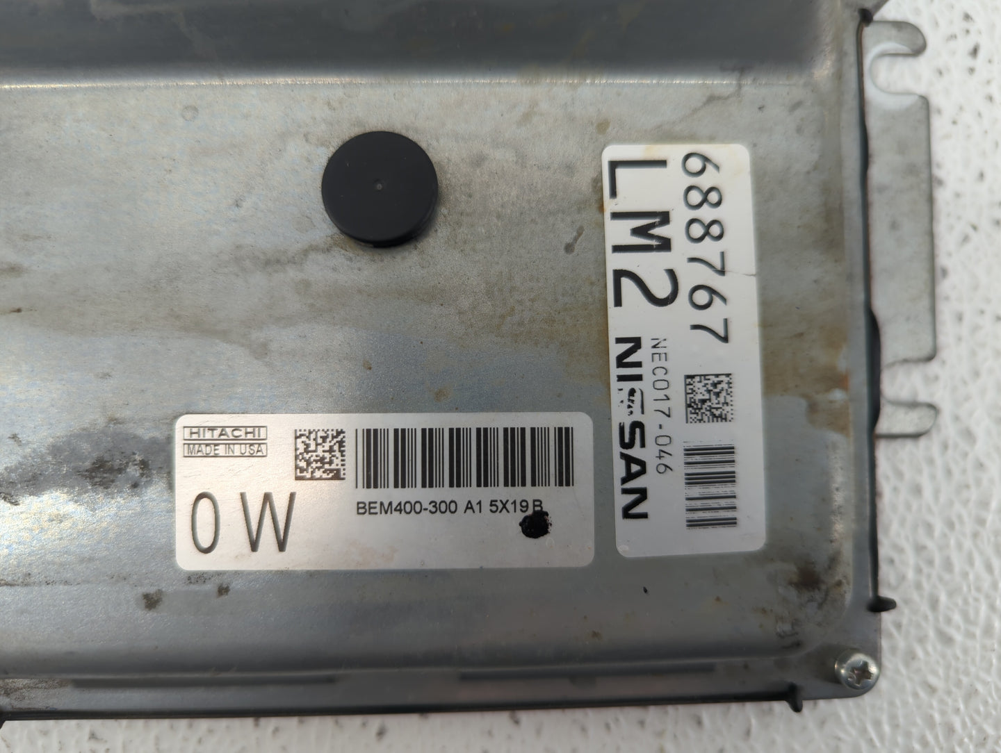 2015 Nissan Altima PCM Engine Control Computer ECU ECM PCU OEM P/N:NEC017-046 NEC013-028, NEC011-673 Fits Fits 2013 2014 OEM