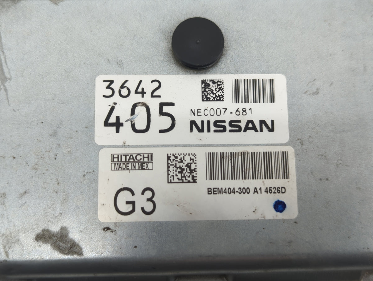 2015 Nissan Altima PCM Engine Control Computer ECU ECM PCU OEM P/N:NEC007-681 NEC013-028, NEC017-046, NEC011-673 Fits 2013 2