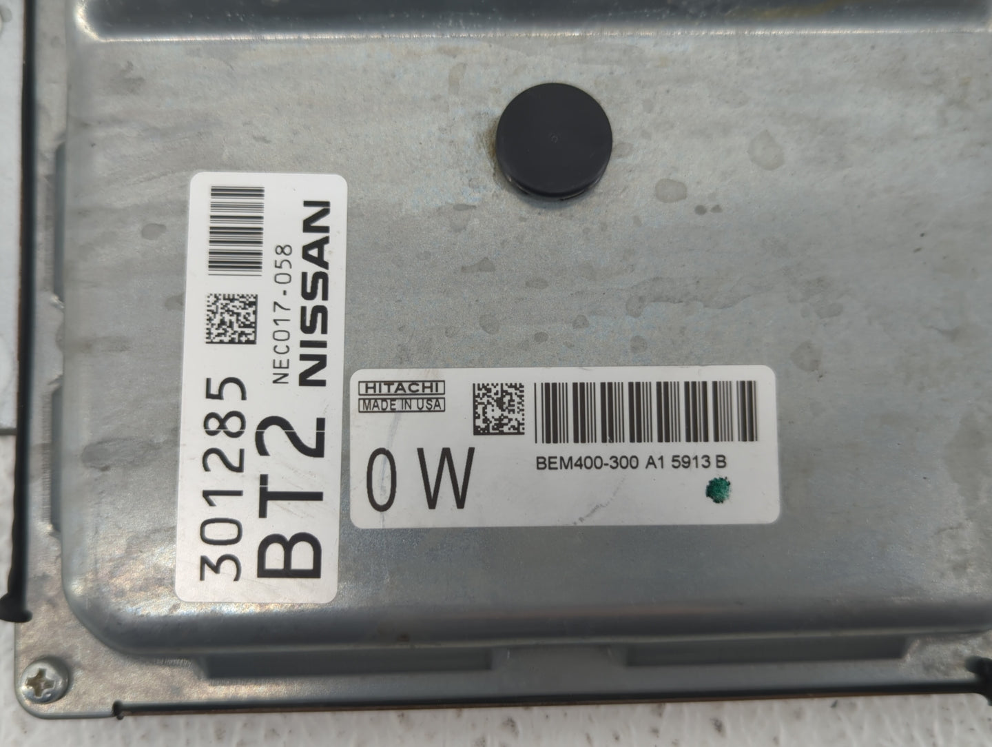 2015 Nissan Altima PCM Engine Control Computer ECU ECM PCU OEM P/N:BEM400-300 A1 Fits Fits 2013 2014 OEM Used Auto Parts - O