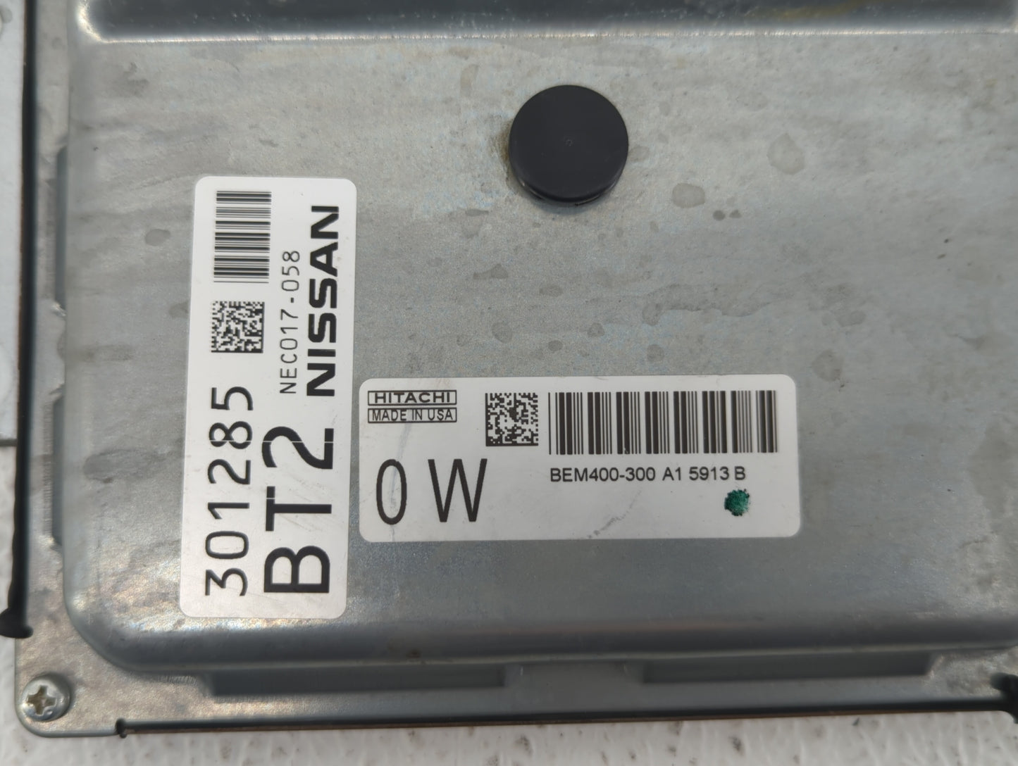 2015 Nissan Altima PCM Engine Control Computer ECU ECM PCU OEM P/N:BEM400-300 A1 Fits Fits 2013 2014 OEM Used Auto Parts - O