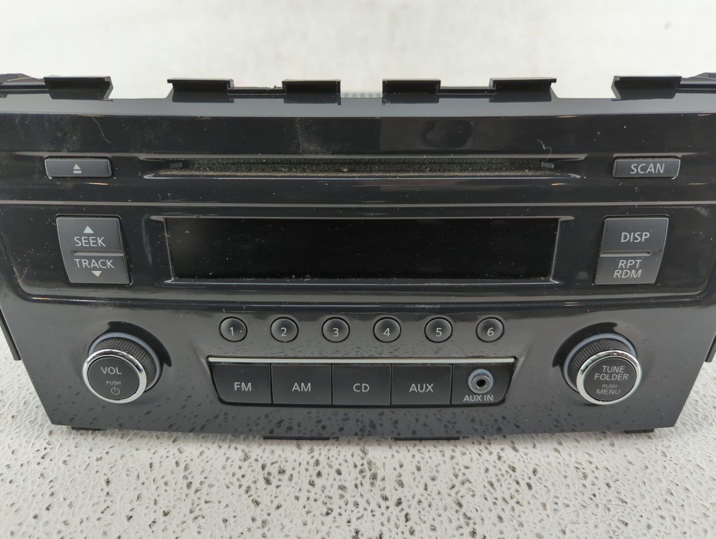 2013-2015 Nissan Altima Radio AM FM Cd Player Receiver Replacement P/N:28185 3TB0G 28185 3TA0G Fits Fits 2013 2014 2015 OEM 