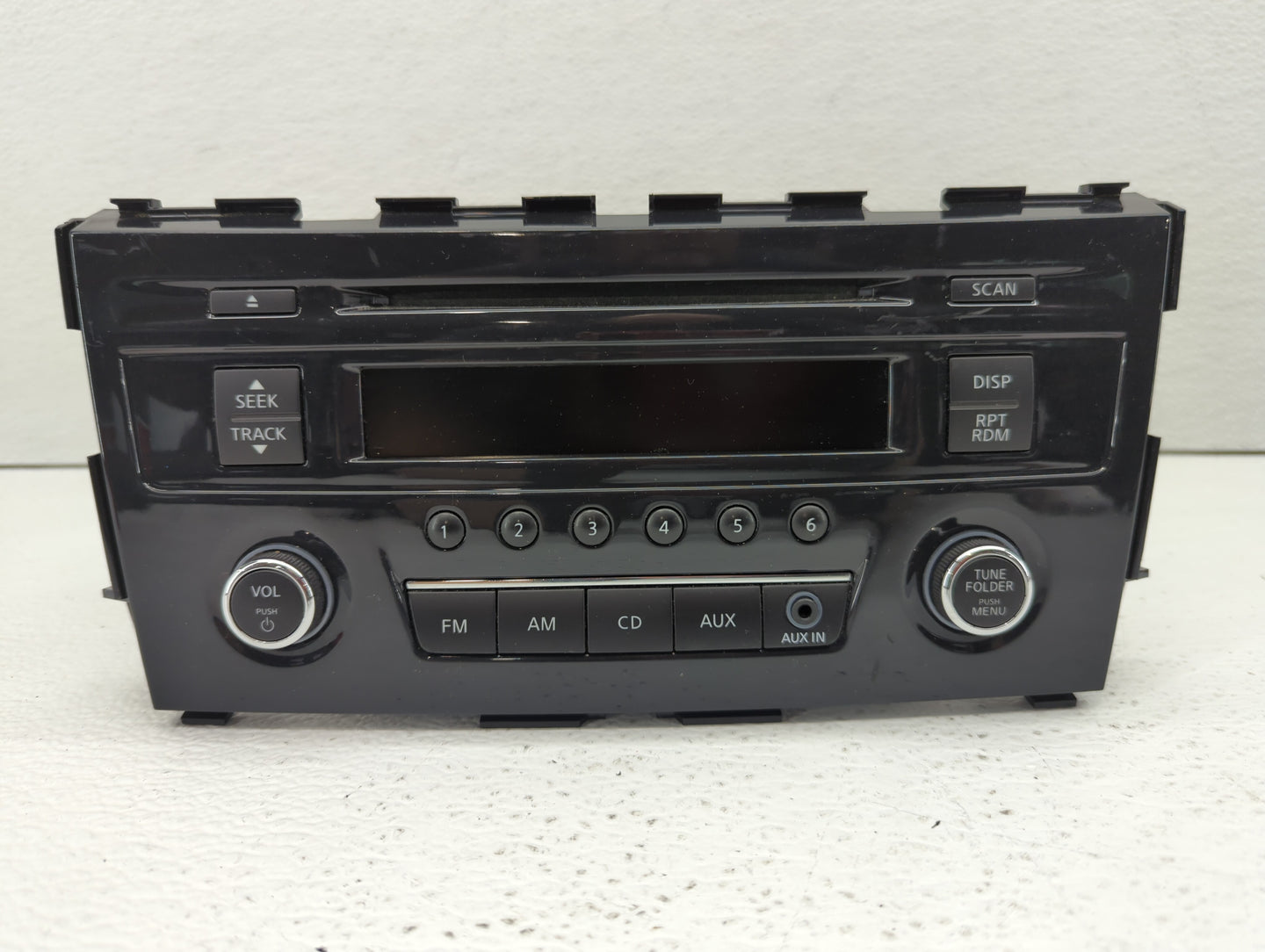 2013-2015 Nissan Altima Radio AM FM Cd Player Receiver Replacement P/N:28185 3TB0G 28185 3TA0G Fits Fits 2013 2014 2015 OEM 