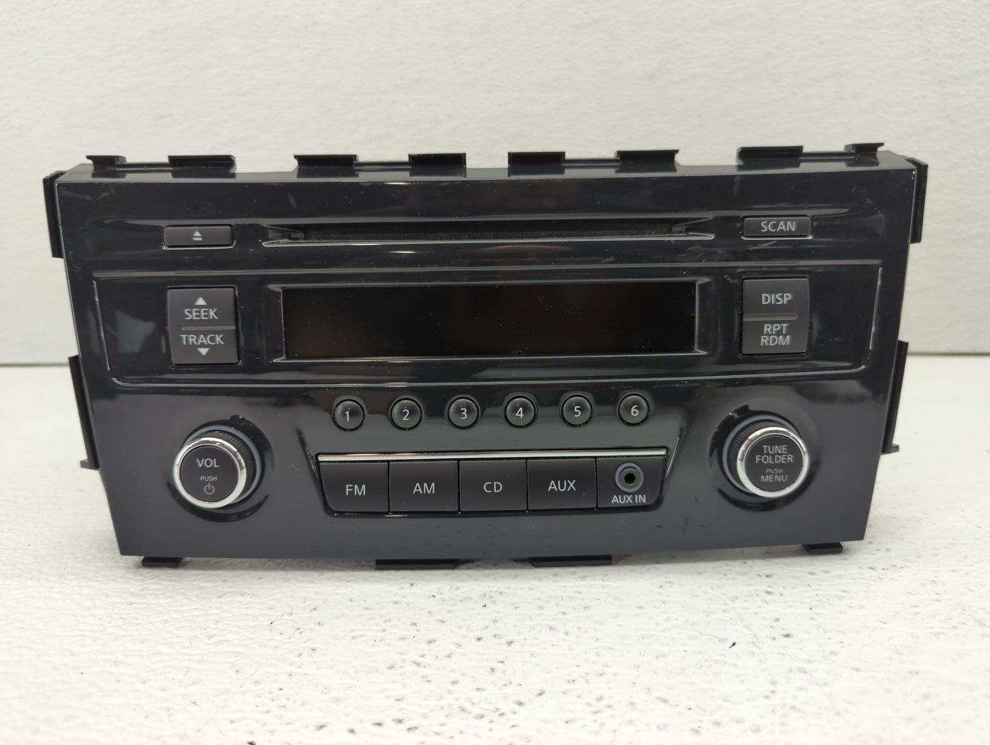 2013-2015 Nissan Altima Radio AM FM Cd Player Receiver Replacement P/N:28185 3TB0G 28185 3TA0G Fits Fits 2013 2014 2015 OEM 