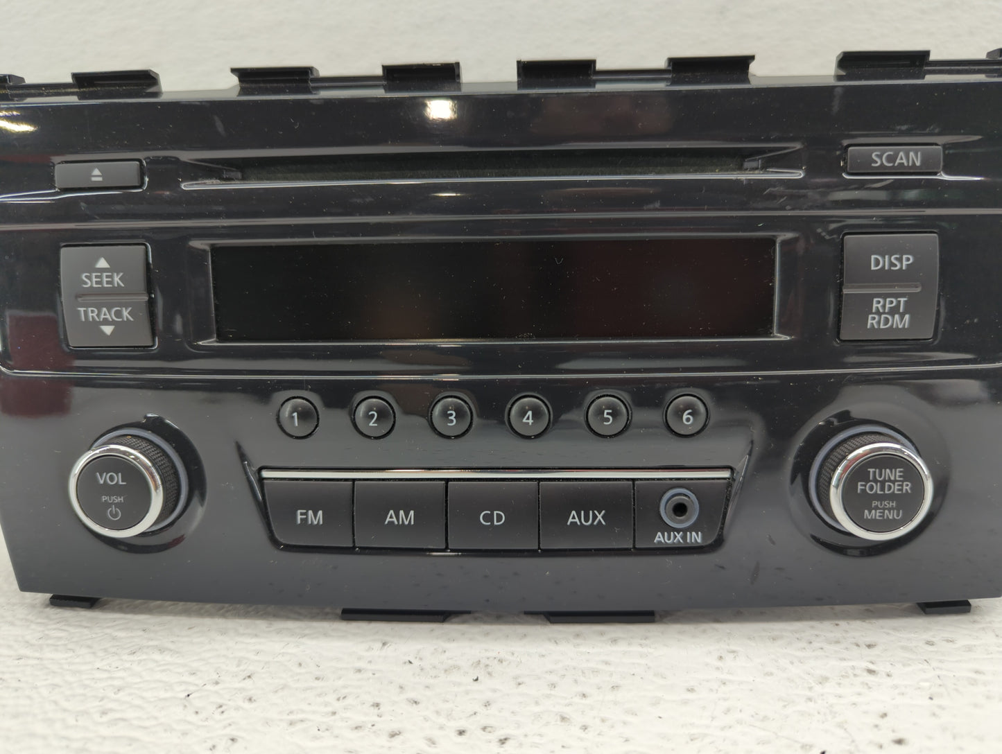 2013-2015 Nissan Altima Radio AM FM Cd Player Receiver Replacement P/N:28185 3TB0G 28185 3TA0G Fits Fits 2013 2014 2015 OEM 
