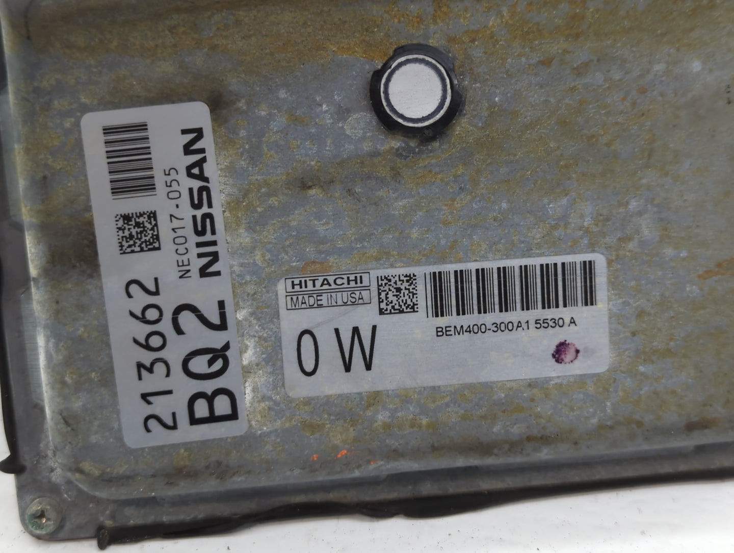 2015 Nissan Altima PCM Engine Control Computer ECU ECM PCU OEM P/N:NEC017-055 Fits Fits 2013 2014 OEM Used Auto Parts - Oemu