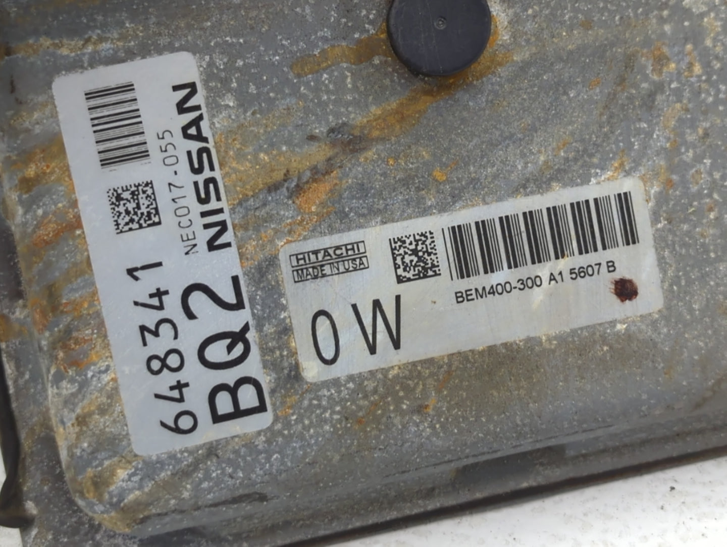 2015 Nissan Altima PCM Engine Control Computer ECU ECM PCU OEM P/N:BEM400-300 A1 Fits Fits 2013 2014 OEM Used Auto Parts - O