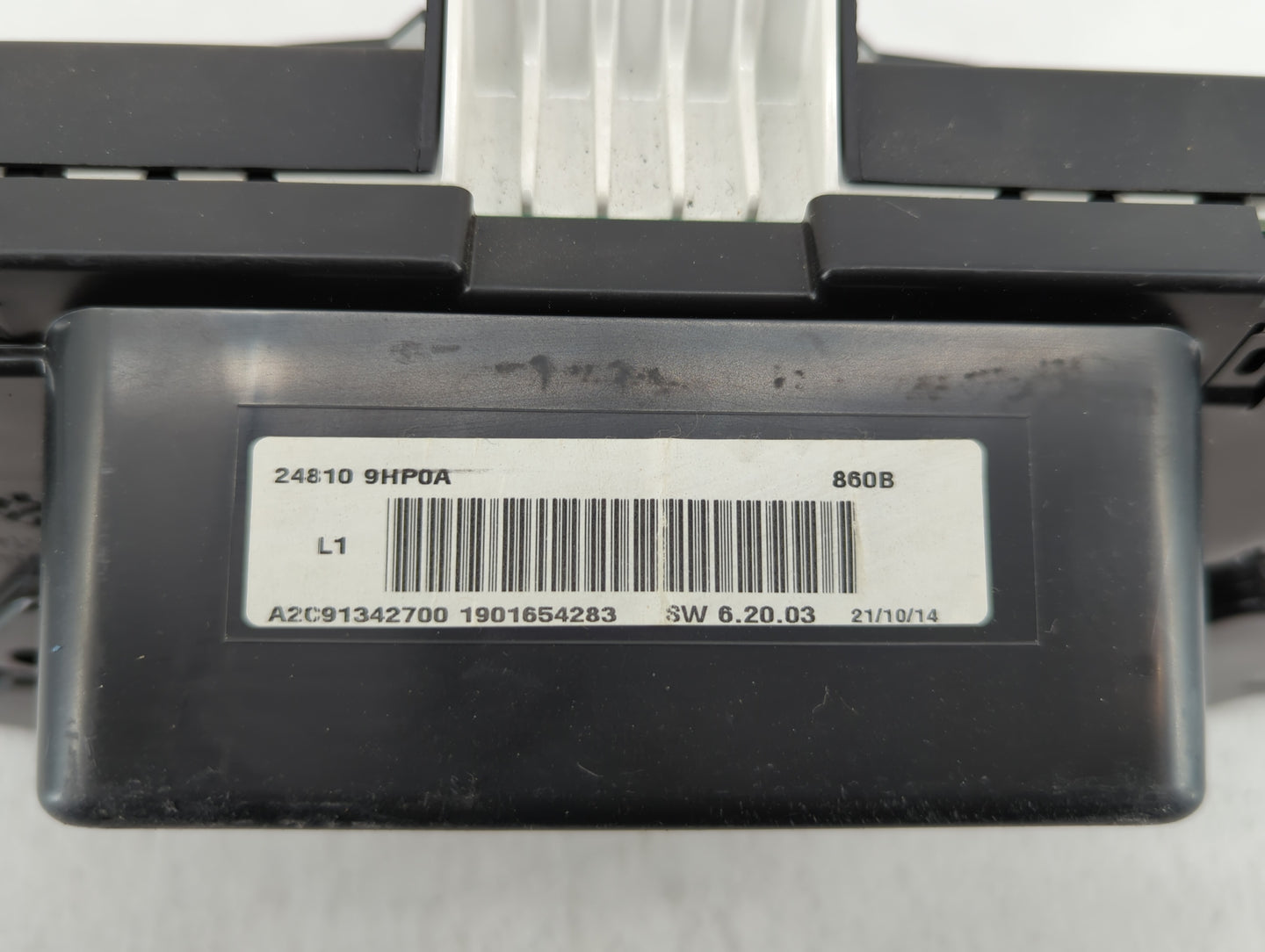 2015 Nissan Altima Instrument Cluster Speedometer Gauges P/N:24810 9HP0A Fits OEM Used Auto Parts - Oemusedautoparts1.com