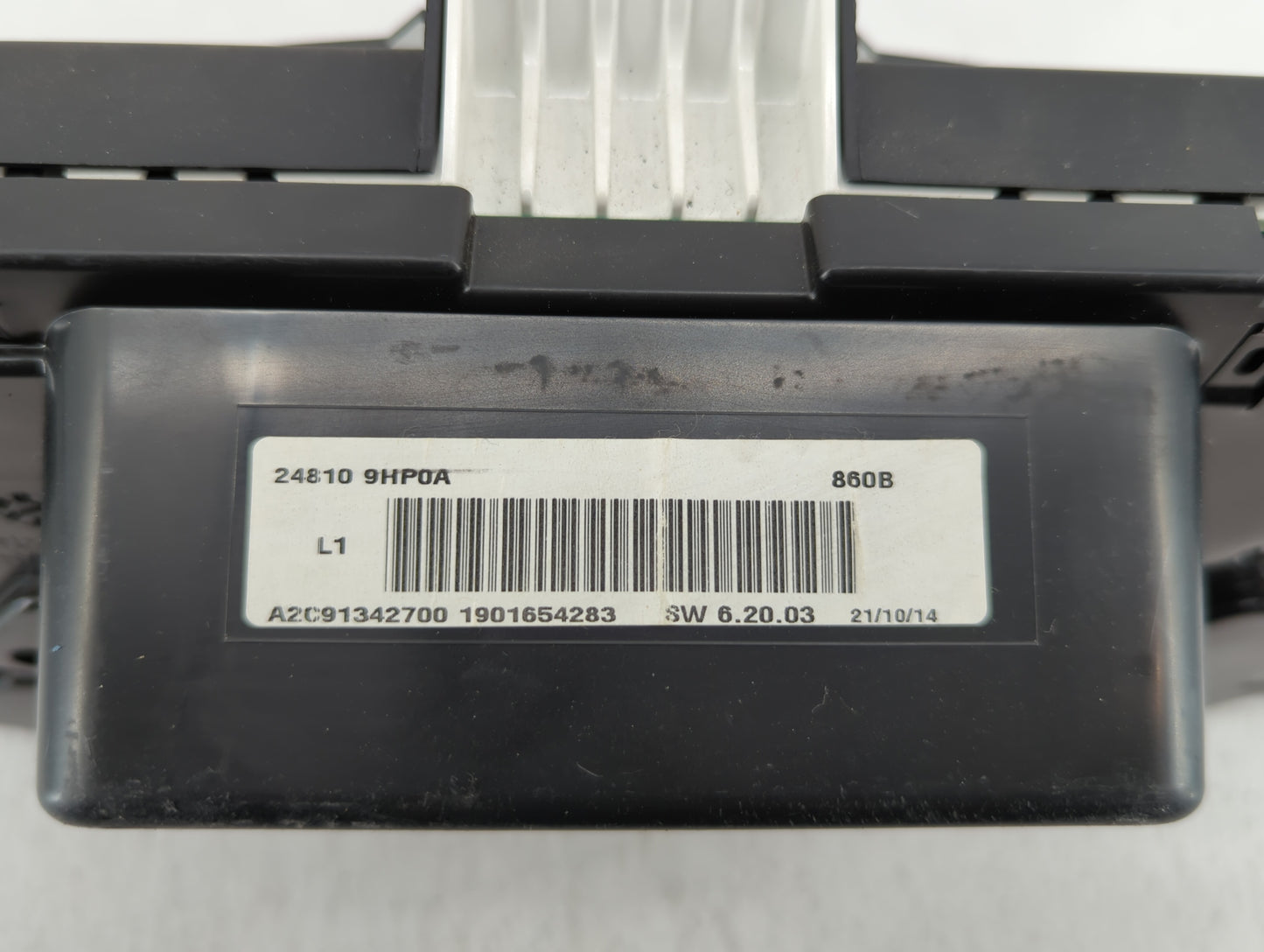 2015 Nissan Altima Instrument Cluster Speedometer Gauges P/N:24810 9HP0A Fits OEM Used Auto Parts - Oemusedautoparts1.com