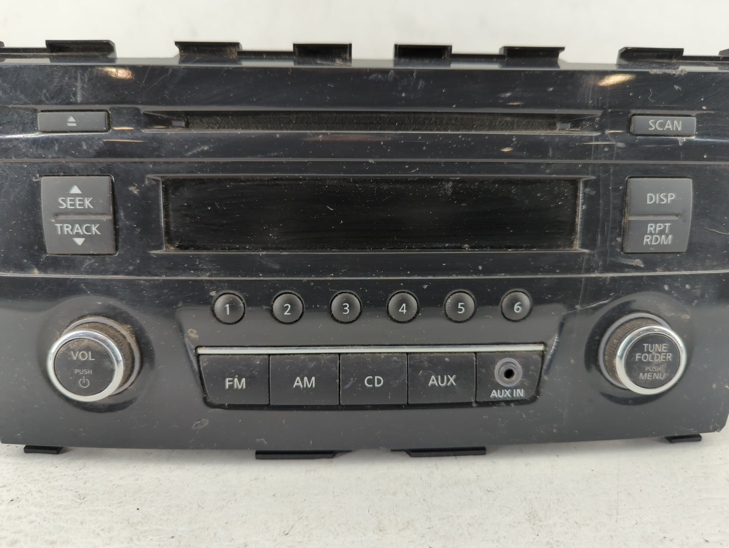 2013-2015 Nissan Altima Am Fm Cd Player Radio Receiver - Oemusedautoparts1.com
