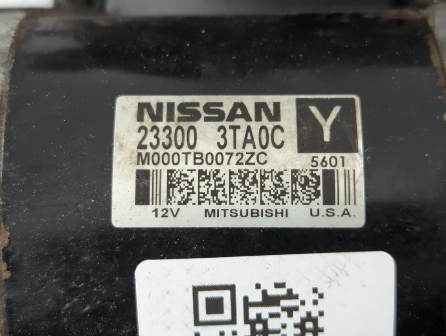 2013-2018 Nissan Altima Car Starter Motor Solenoid OEM P/N:M000TB0072ZC 23300 3TA0C Fits Fits 2013 2014 2015 2016 2017 2018 