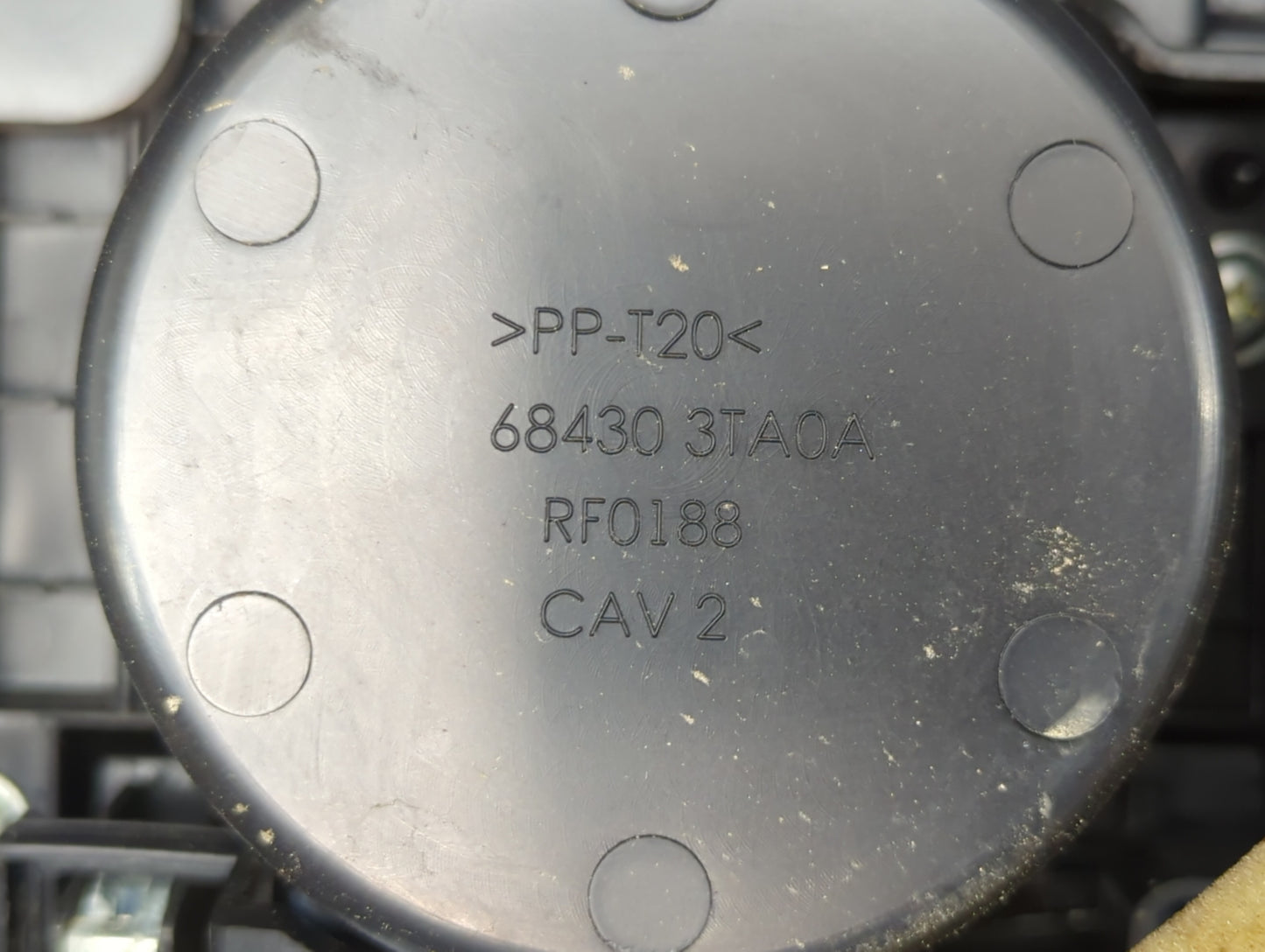 2015 Nissan Altima Center Floor Console P/N:969RA 3TA0A Fits OEM Used Auto Parts - Oemusedautoparts1.com