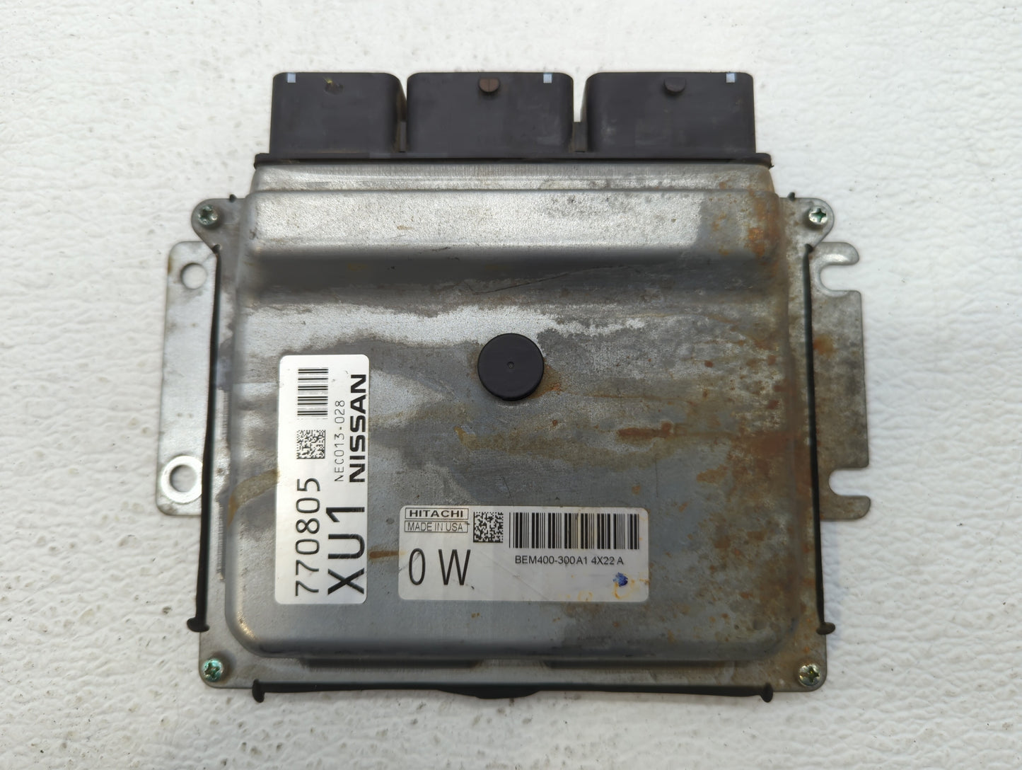 2015 Nissan Altima PCM Engine Control Computer ECU ECM PCU OEM P/N:NEC013-028 Fits Fits 2013 2014 OEM Used Auto Parts - Oemu