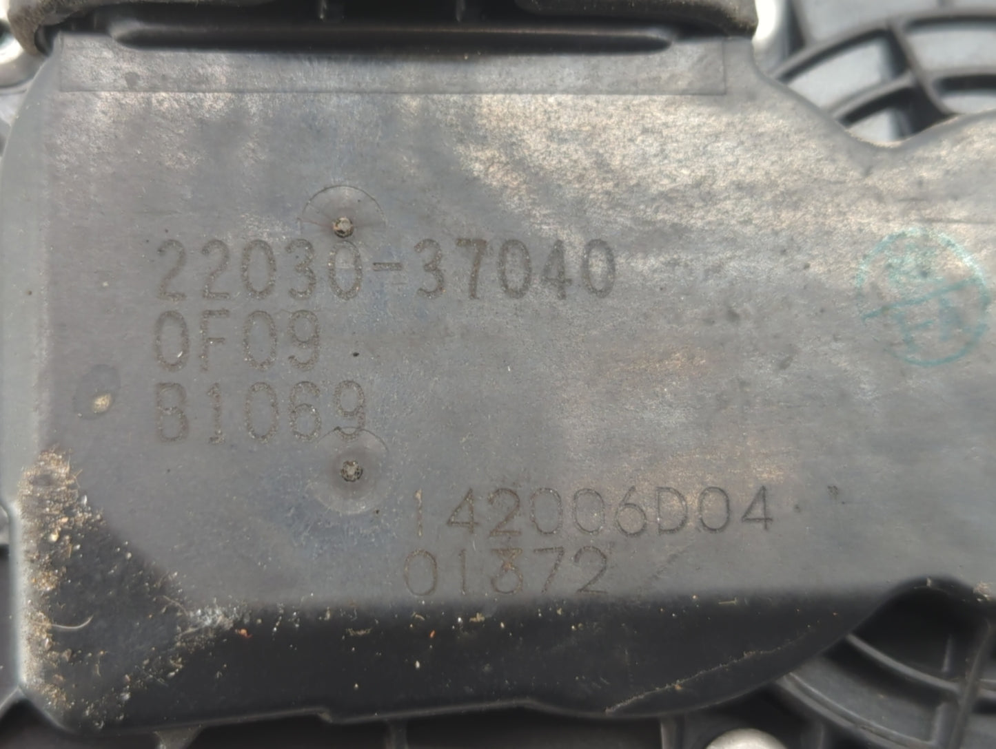 2015-2018 Nissan Altima Throttle Body P/N:22030-37040 Fits Fits 2015 2016 2017 2018 2019 2020 2021 2022 OEM Used Auto Parts 