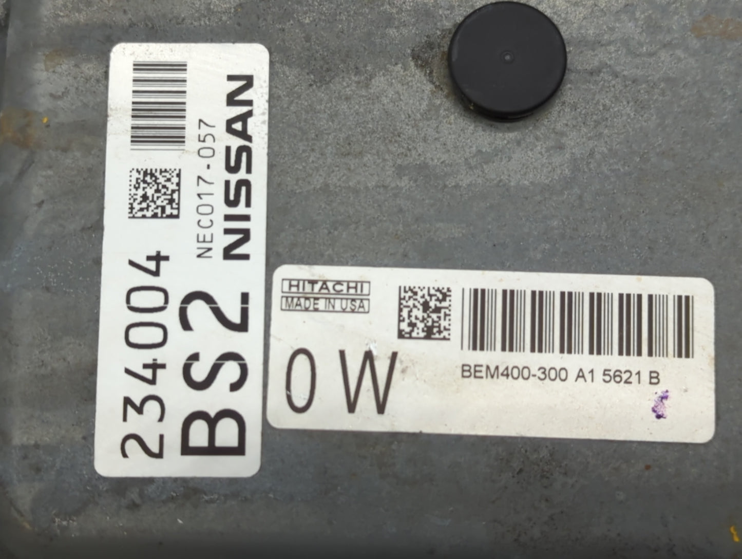 2015 Nissan Altima PCM Engine Control Computer ECU ECM PCU OEM P/N:NEC017-057 Fits Fits 2013 2014 OEM Used Auto Parts - Oemu