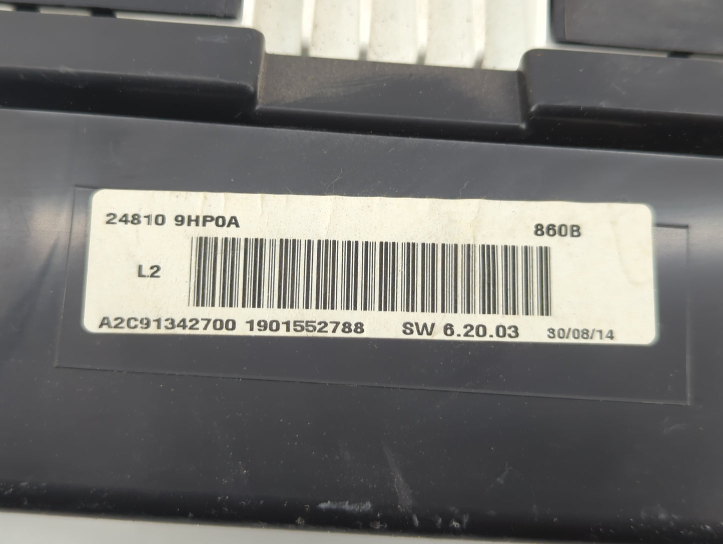 2015 Nissan Altima Instrument Cluster Speedometer Gauges P/N:24810 9HP0A Fits OEM Used Auto Parts - Oemusedautoparts1.com