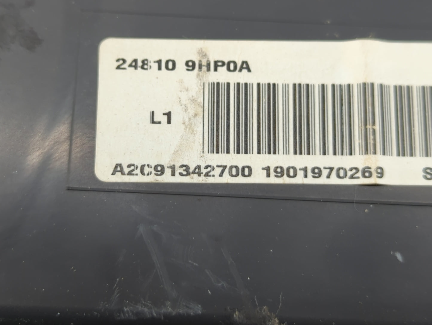2015 Nissan Altima Instrument Cluster Speedometer Gauges P/N:24810 9HP0A Fits OEM Used Auto Parts - Oemusedautoparts1.com