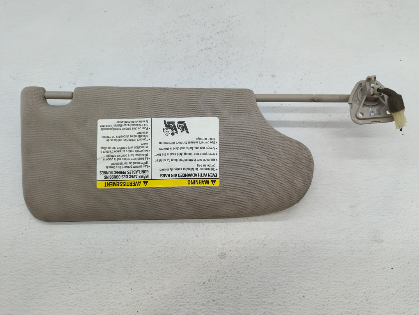 2013-2018 Nissan Altima Sun Visor Shade Replacement Passenger Right Mirror Fits Fits 2013 2014 2015 2016 2017 2018 OEM Used 