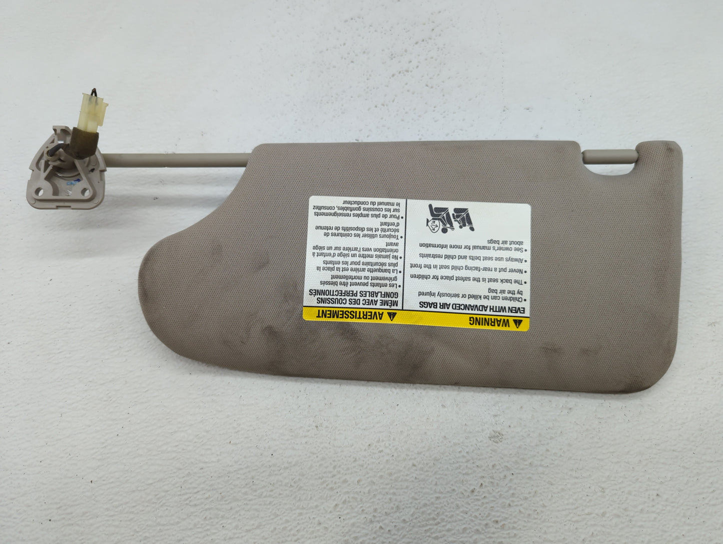 2013-2018 Nissan Altima Sun Visor Shade Replacement Driver Left Mirror Fits Fits 2013 2014 2015 2016 2017 2018 OEM Used Auto