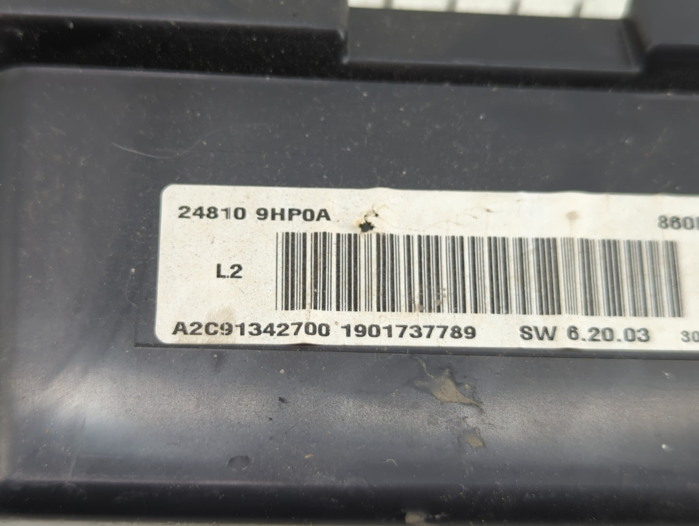2015 Nissan Altima Instrument Cluster Speedometer Gauges P/N:24B10 9HP0A Fits OEM Used Auto Parts - Oemusedautoparts1.com