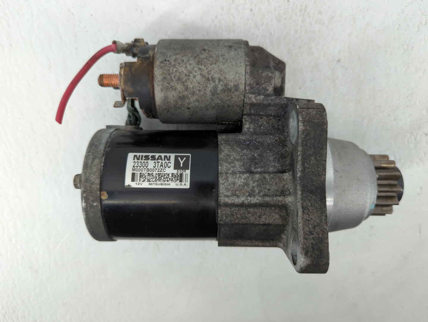 2013-2018 Nissan Altima Car Starter Motor Solenoid OEM P/N:23300 3TA0C Fits Fits 2013 2014 2015 2016 2017 2018 OEM Used Auto