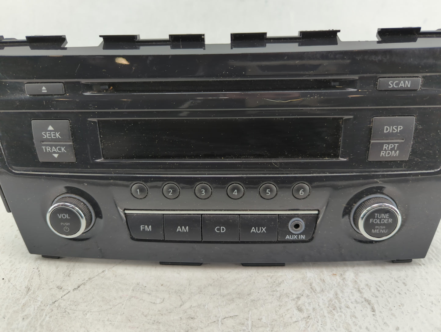 2013-2015 Nissan Altima Radio AM FM Cd Player Receiver Replacement P/N:28185 3TB0G Fits Fits 2013 2014 2015 OEM Used Auto Pa