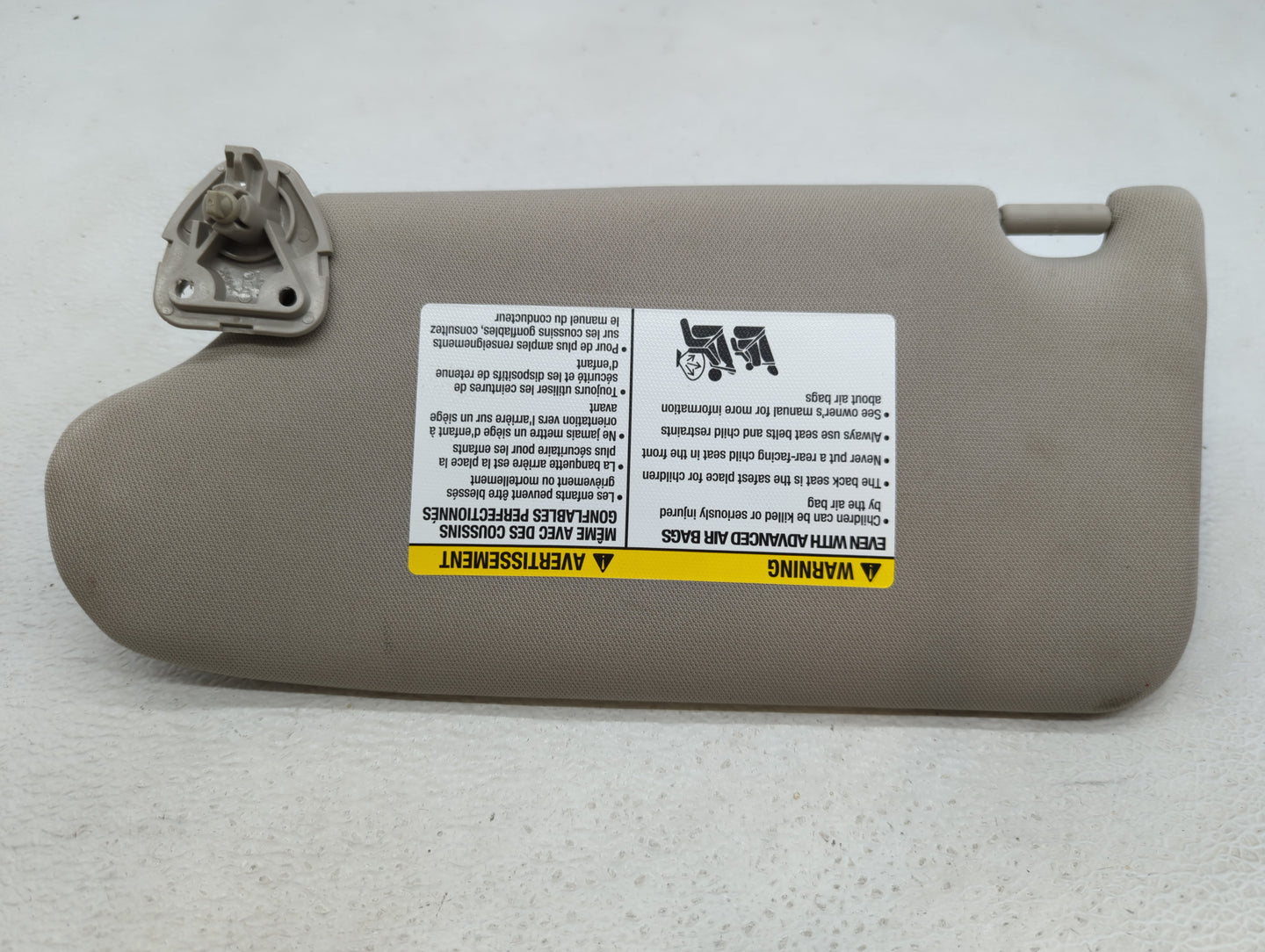 2013-2017 Nissan Altima Sun Visor Shade Replacement Passenger Right Mirror Fits Fits 2013 2014 2015 2016 2017 OEM Used Auto 