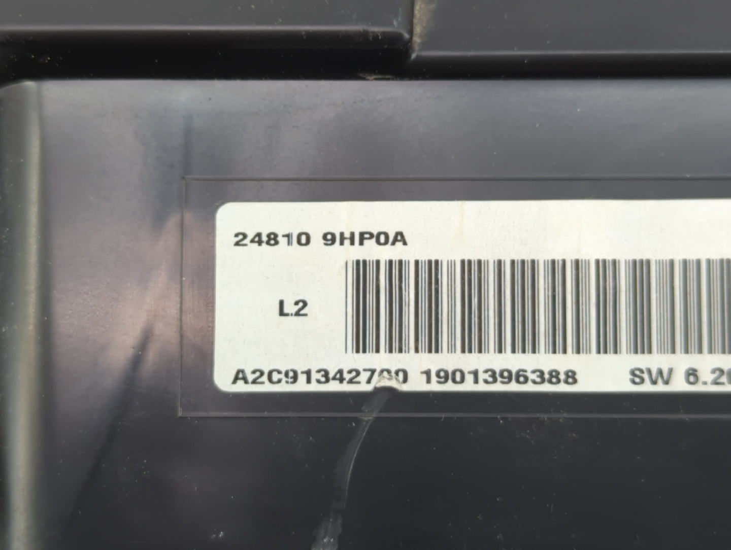2015 Nissan Altima Instrument Cluster Speedometer Gauges P/N:24810 9HP0A Fits OEM Used Auto Parts - Oemusedautoparts1.com