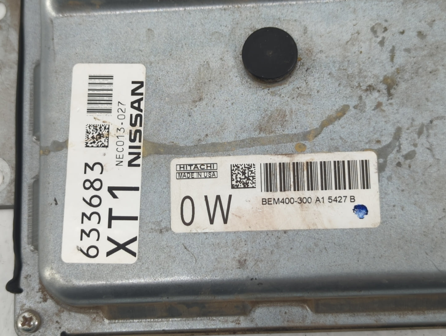 2015 Nissan Altima PCM Engine Control Computer ECU ECM PCU OEM P/N:NEC013-027 Fits Fits 2013 2014 OEM Used Auto Parts - Oemu