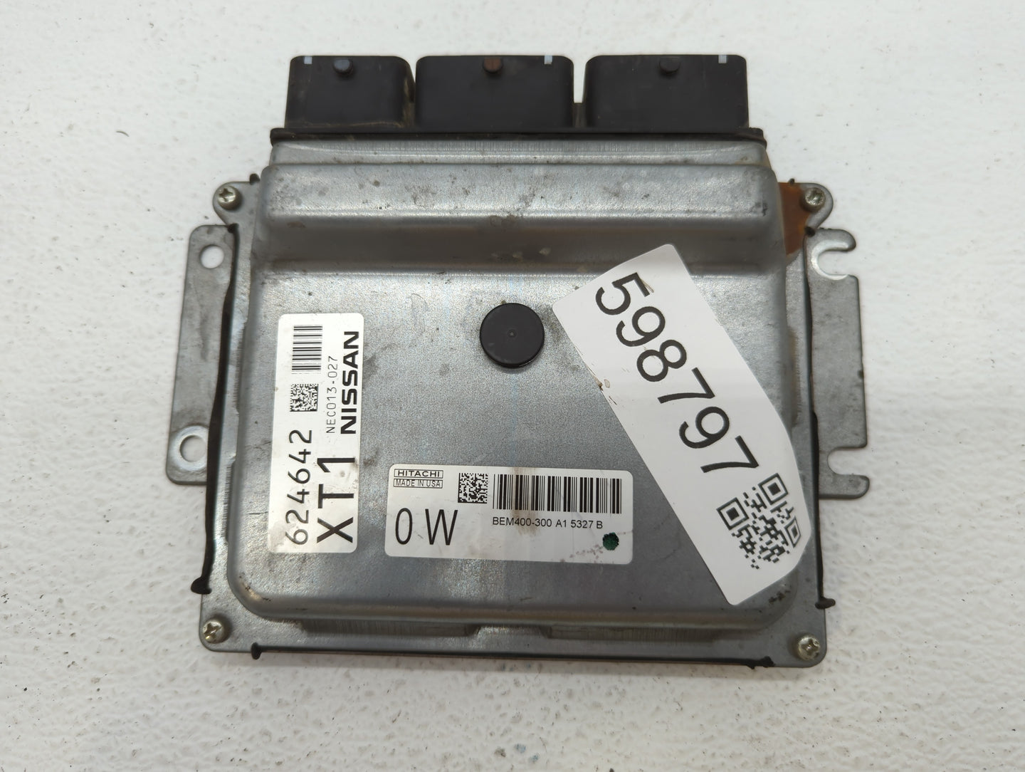 2015 Nissan Altima PCM Engine Control Computer ECU ECM PCU OEM P/N:NEC013-027 Fits Fits 2013 2014 OEM Used Auto Parts - Oemu