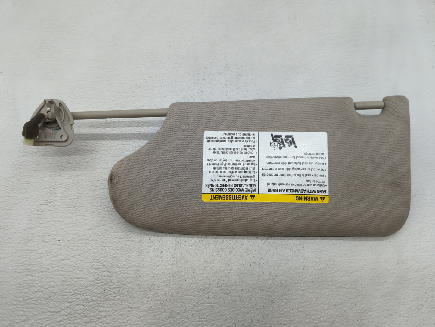 2013-2018 Nissan Altima Sun Visor Shade Replacement Passenger Right Mirror Fits Fits 2013 2014 2015 2016 2017 2018 OEM Used 
