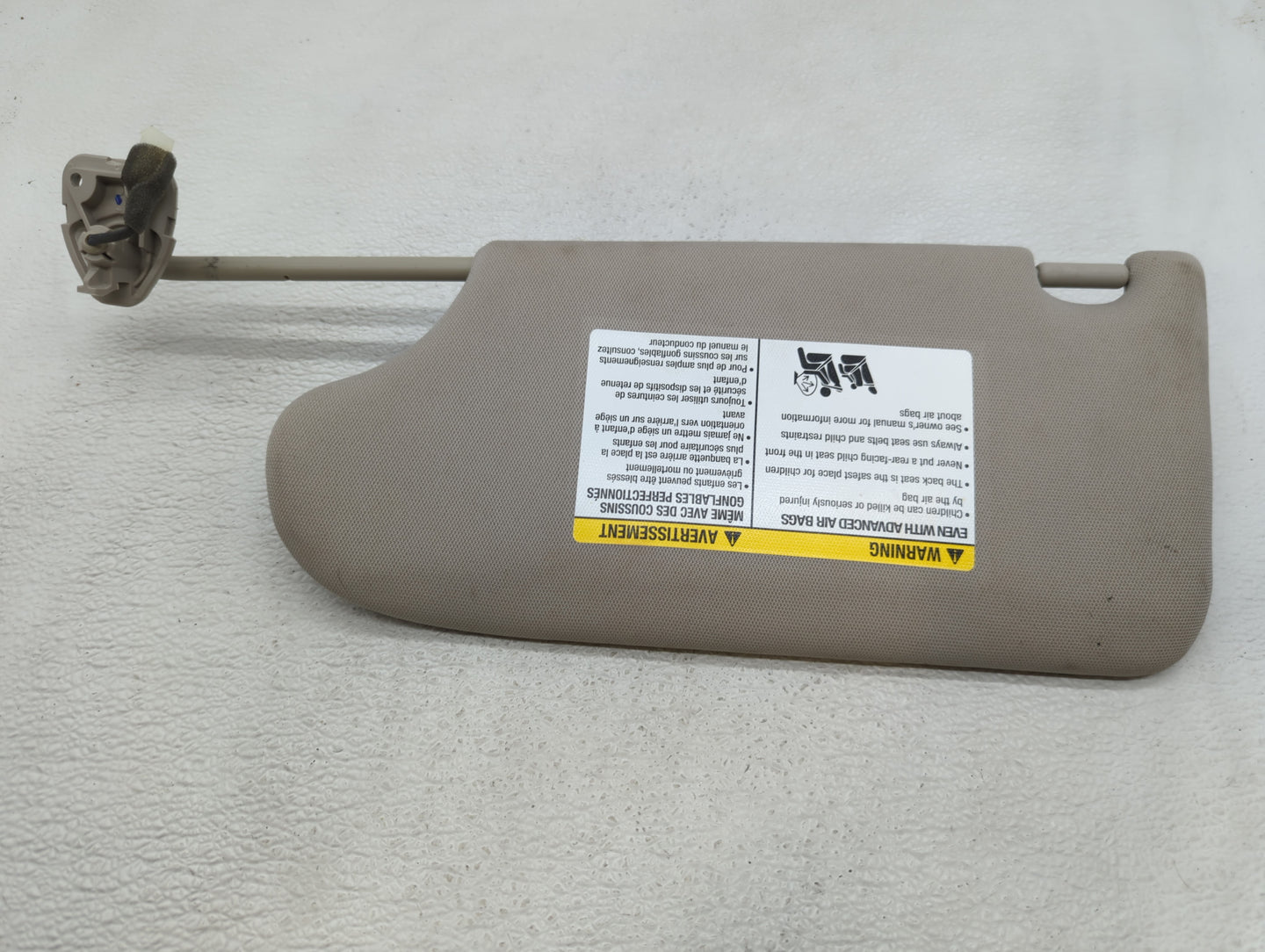 2013-2018 Nissan Altima Sun Visor Shade Replacement Passenger Right Mirror Fits Fits 2013 2014 2015 2016 2017 2018 OEM Used 