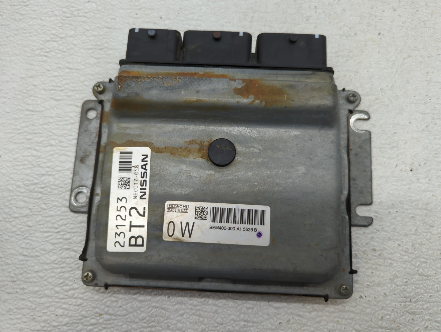 2015 Nissan Altima PCM Engine Control Computer ECU ECM PCU OEM P/N:NEC017-058 Fits Fits 2013 2014 OEM Used Auto Parts - Oemu