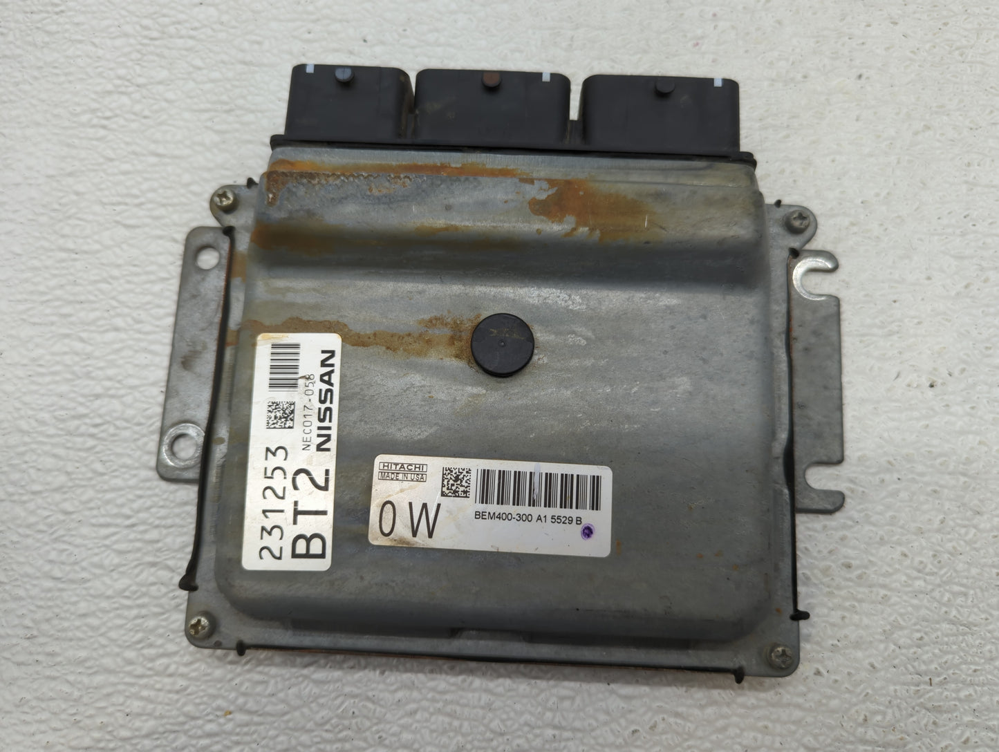 2015 Nissan Altima PCM Engine Control Computer ECU ECM PCU OEM P/N:NEC017-058 Fits Fits 2013 2014 OEM Used Auto Parts - Oemu