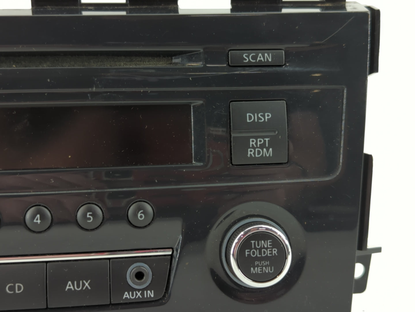 2013-2015 Nissan Altima Radio AM FM Cd Player Receiver Replacement P/N:281853TB0G Fits Fits 2013 2014 2015 OEM Used Auto Par