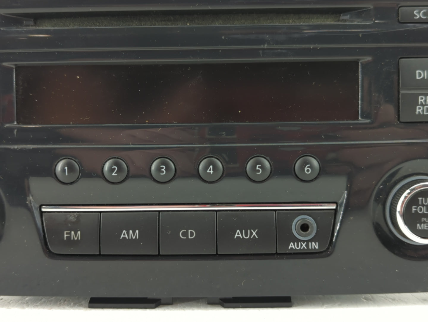 2013-2015 Nissan Altima Radio AM FM Cd Player Receiver Replacement P/N:281853TB0G Fits Fits 2013 2014 2015 OEM Used Auto Par