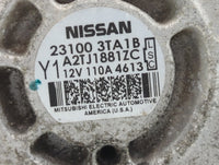 2013-2017 Nissan Altima Alternator Replacement Generator Charging Assembly Engine OEM P/N:23100 3TA1B Fits OEM Used Auto Par