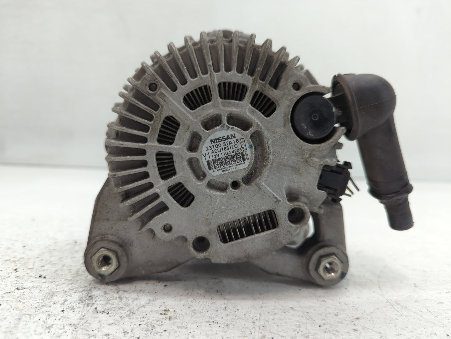 2013-2017 Nissan Altima Alternator Replacement Generator Charging Assembly Engine OEM P/N:23100 3TA1B Fits OEM Used Auto Par