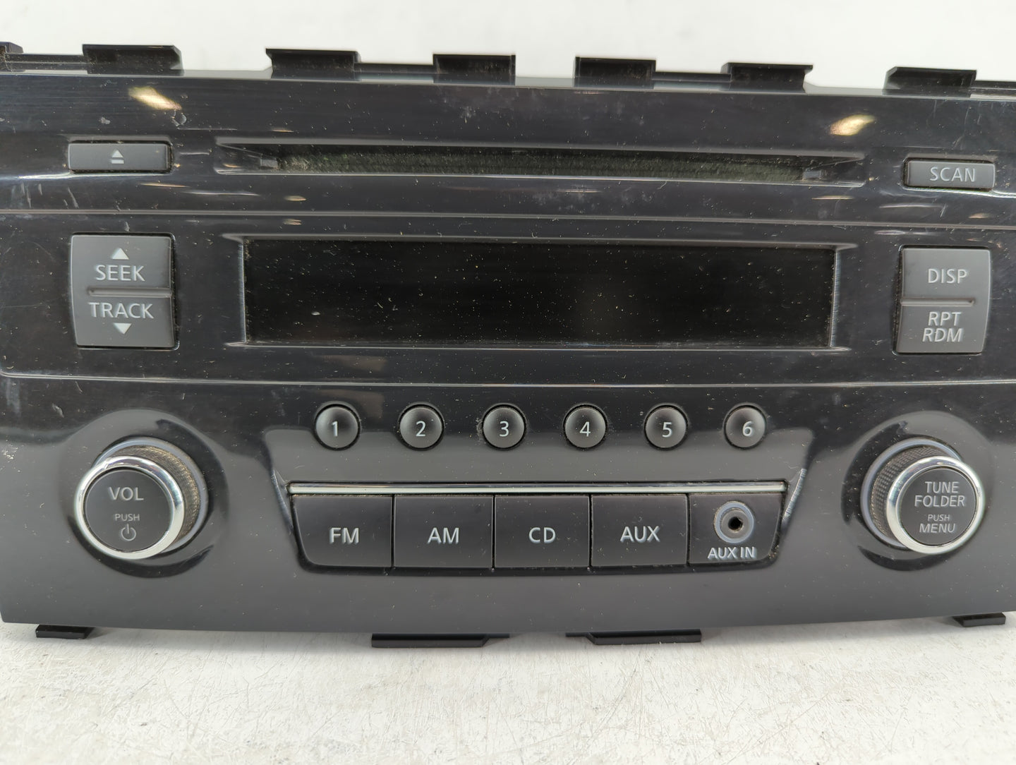 2013-2015 Nissan Altima Radio AM FM Cd Player Receiver Replacement P/N:28185 3TB0G Fits Fits 2013 2014 2015 OEM Used Auto Pa