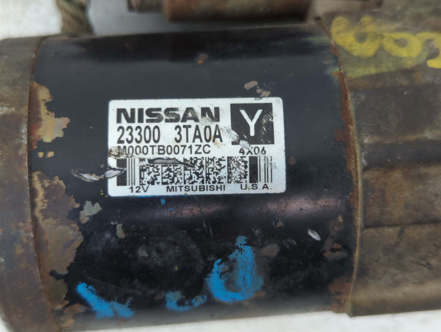 2013-2018 Nissan Altima Car Starter Motor Solenoid OEM P/N:M000TB0072ZC 23300 3TA0C Fits Fits 2013 2014 2015 2016 2017 2018 
