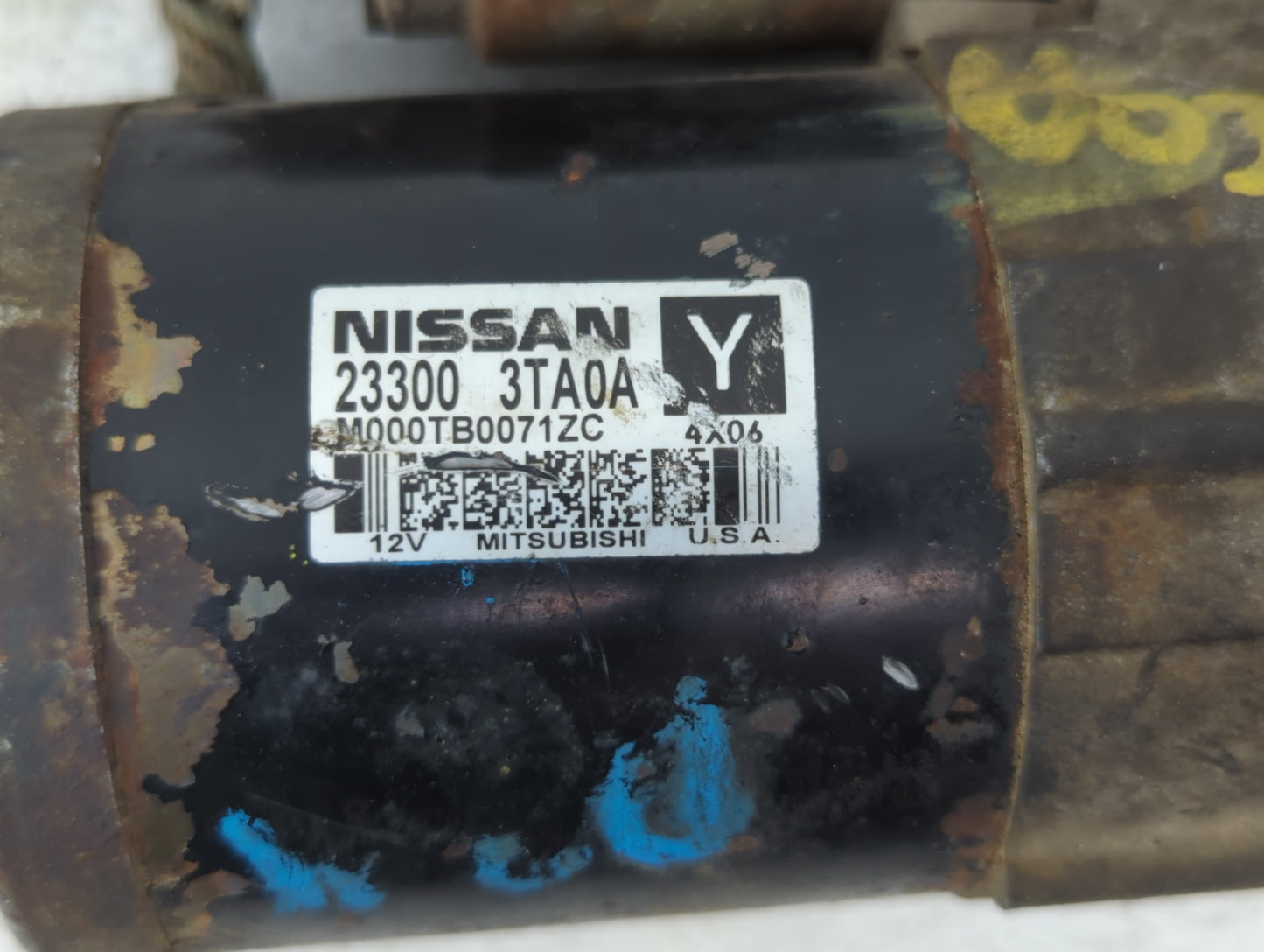 2013-2018 Nissan Altima Car Starter Motor Solenoid OEM P/N:M000TB0072ZC 23300 3TA0C Fits Fits 2013 2014 2015 2016 2017 2018 