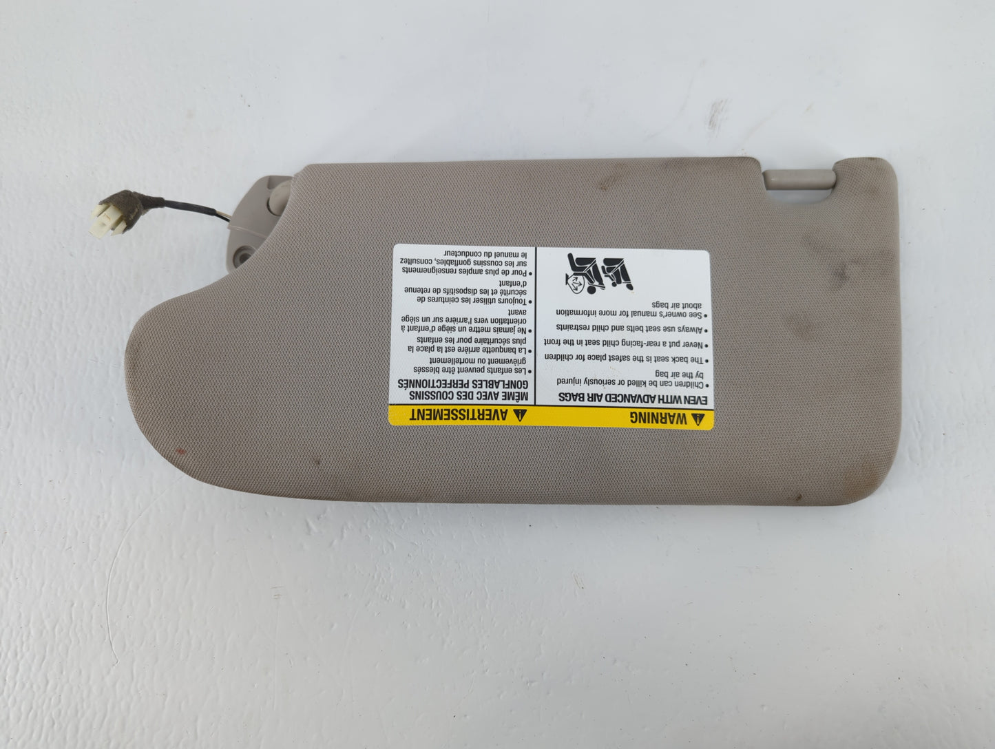 2013-2018 Nissan Altima Sun Visor Shade Replacement Driver Left Mirror Fits Fits 2013 2014 2015 2016 2017 2018 OEM Used Auto