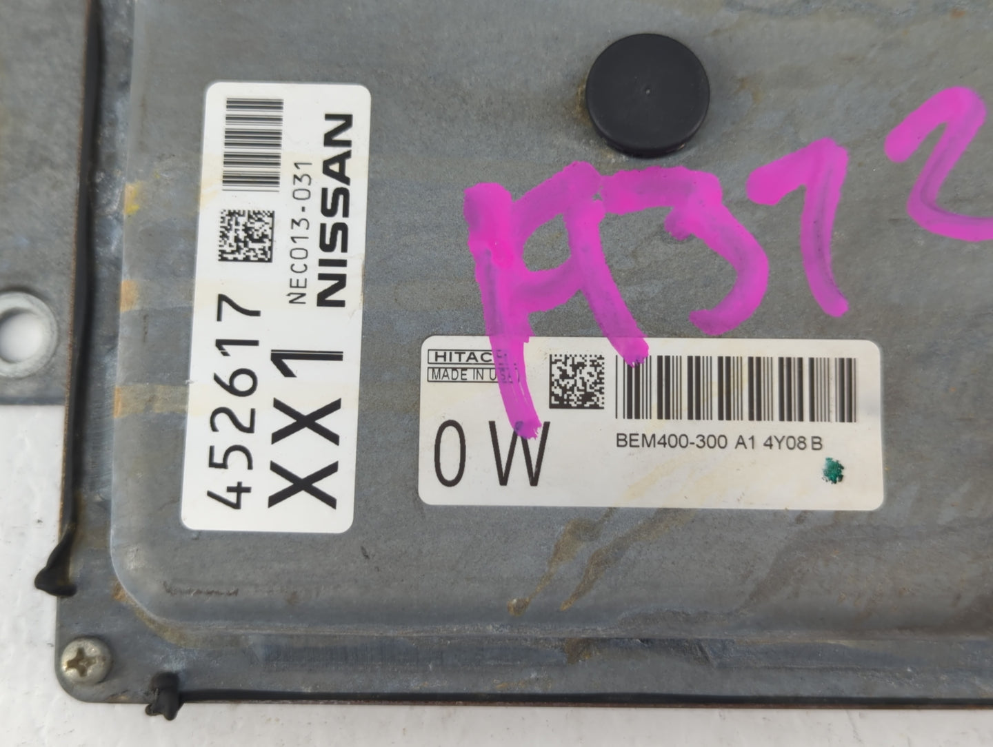 2015 Nissan Altima PCM Engine Control Computer ECU ECM PCU OEM P/N:NEC013-031 Fits Fits 2013 2014 OEM Used Auto Parts - Oemu