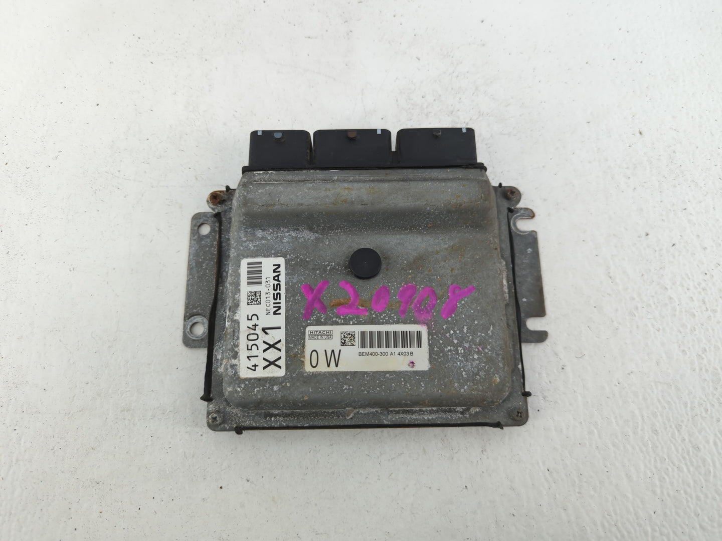 2015 Nissan Altima PCM Engine Control Computer ECU ECM PCU OEM P/N:NEC013-031 415045 Fits Fits 2013 2014 OEM Used Auto Parts