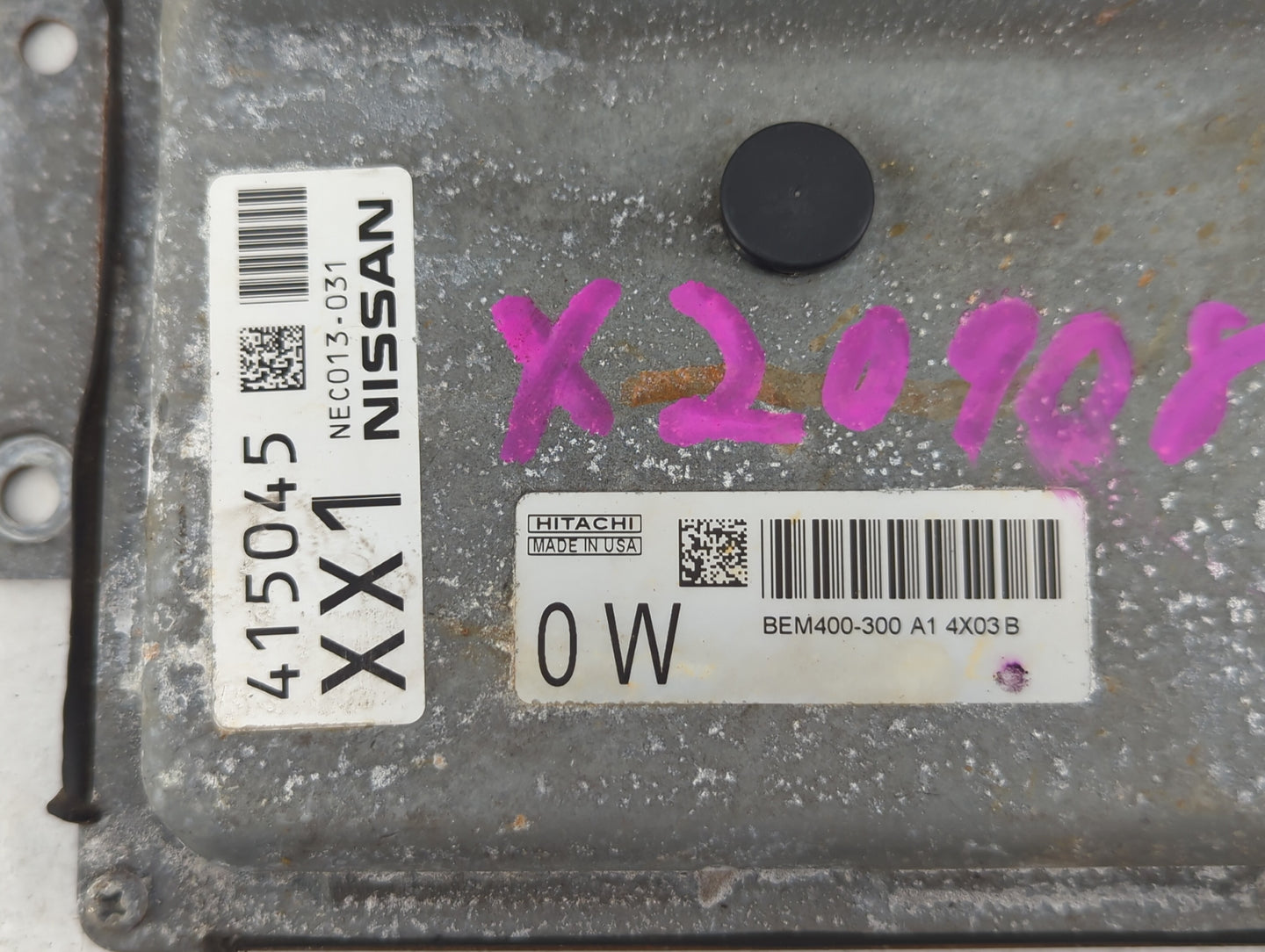 2015 Nissan Altima PCM Engine Control Computer ECU ECM PCU OEM P/N:NEC013-031 415045 Fits Fits 2013 2014 OEM Used Auto Parts