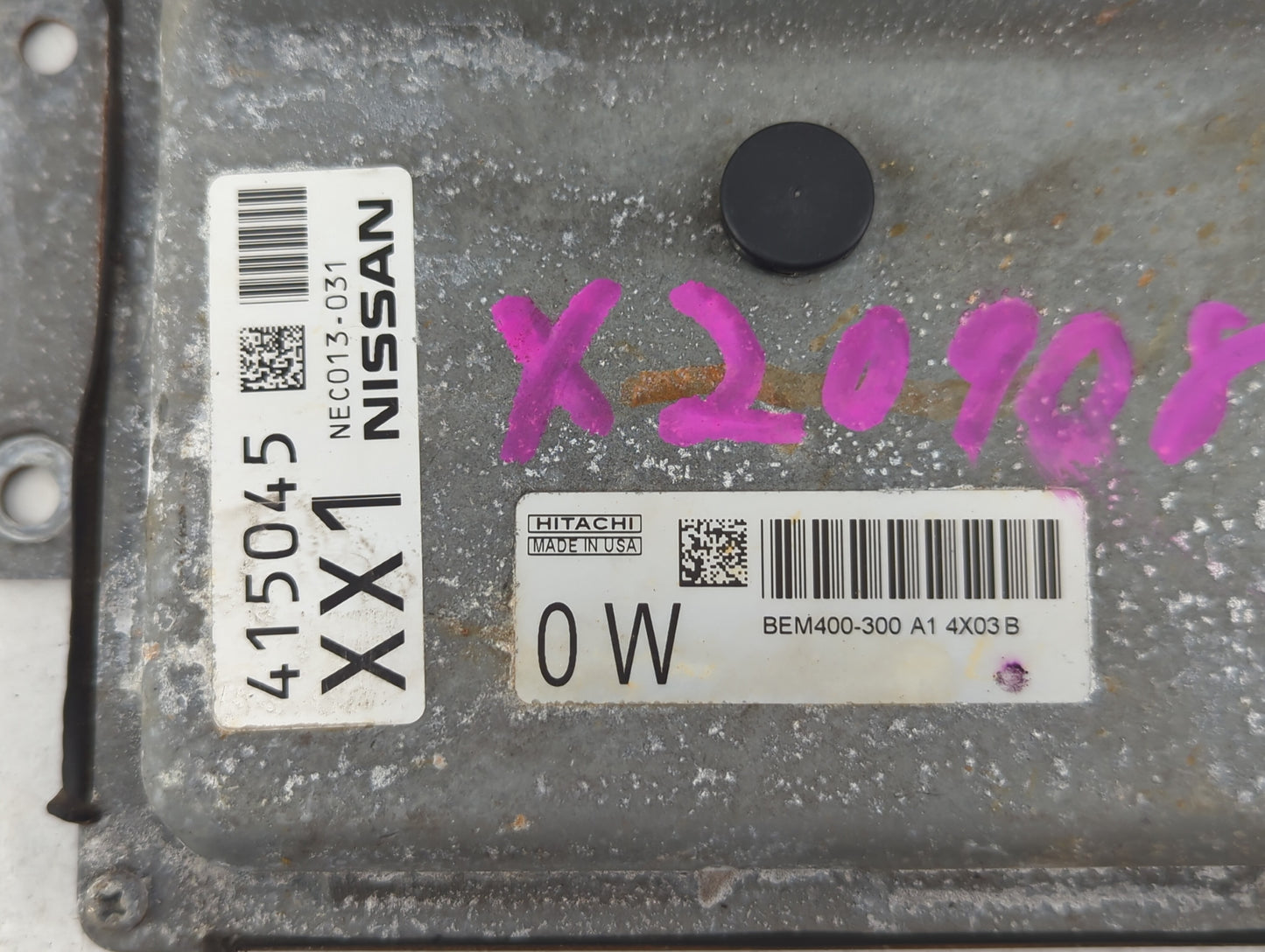 2015 Nissan Altima PCM Engine Control Computer ECU ECM PCU OEM P/N:NEC013-031 415045 Fits Fits 2013 2014 OEM Used Auto Parts