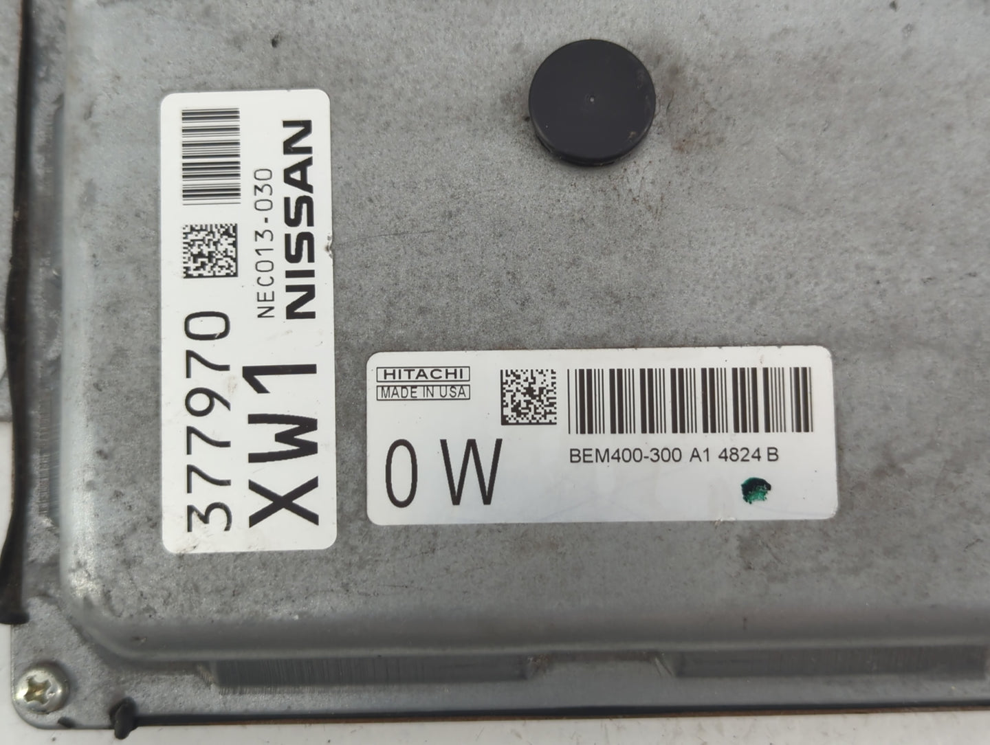 2015 Nissan Altima PCM Engine Control Computer ECU ECM PCU OEM P/N:377970XW1 NEC013-030 Fits Fits 2013 2014 OEM Used Auto Pa