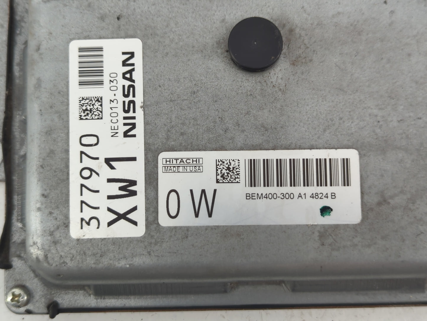 2015 Nissan Altima PCM Engine Control Computer ECU ECM PCU OEM P/N:377970XW1 NEC013-030 Fits Fits 2013 2014 OEM Used Auto Pa