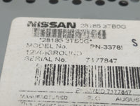 2013-2015 Nissan Altima Radio AM FM Cd Player Receiver Replacement P/N:28185 3TB0G Fits Fits 2013 2014 2015 OEM Used Auto Pa