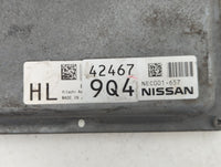 2015 Nissan Altima PCM Engine Control Computer ECU ECM PCU OEM P/N:42467 9Q4 NEC001-657 Fits Fits 2013 2014 OEM Used Auto Pa