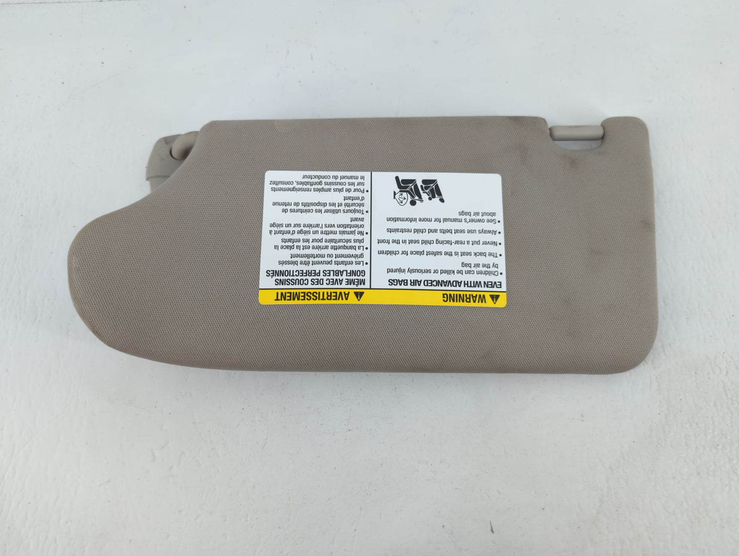 2013-2018 Nissan Altima Sun Visor Shade Replacement Passenger Right Mirror Fits Fits 2013 2014 2015 2016 2017 2018 OEM Used 